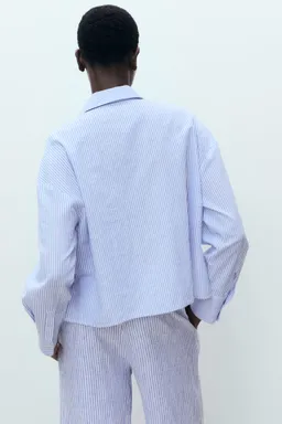 Camisa crop rayas de Mango en Camisas para argentina