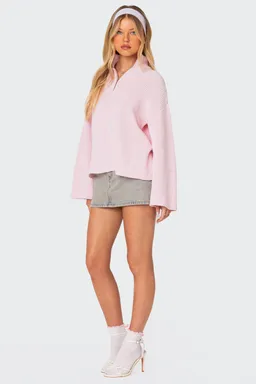 Sweater cierre oversize amour de Edikted en Buzos y Sweaters para argentina