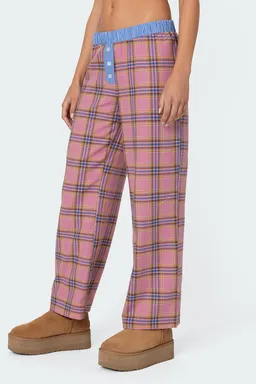 Pantalón cuadros rayas de Edikted en Pantalones para argentina