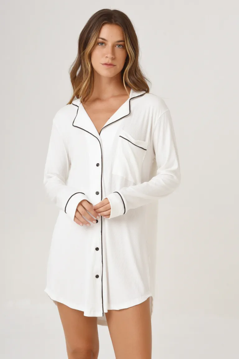 Camisa Holgada Estilo de Allo Nuit en Camisas para argentina