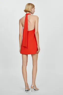 Vestido halter espalda abierta de Mango en Vestidos para argentina