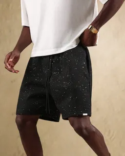 Short deportivo galaxia entrepierna caída de Sumwon en Bermudas y Shorts para argentina