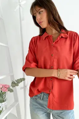 Camisa Manga Globo de Benka en Camisas para argentina