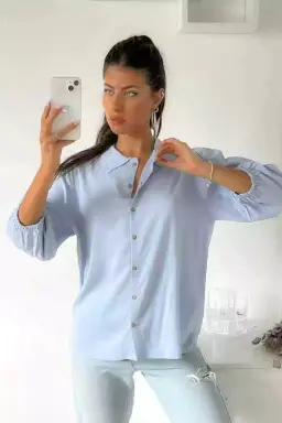 Camisa Manga Globo de Benka en Camisas para argentina