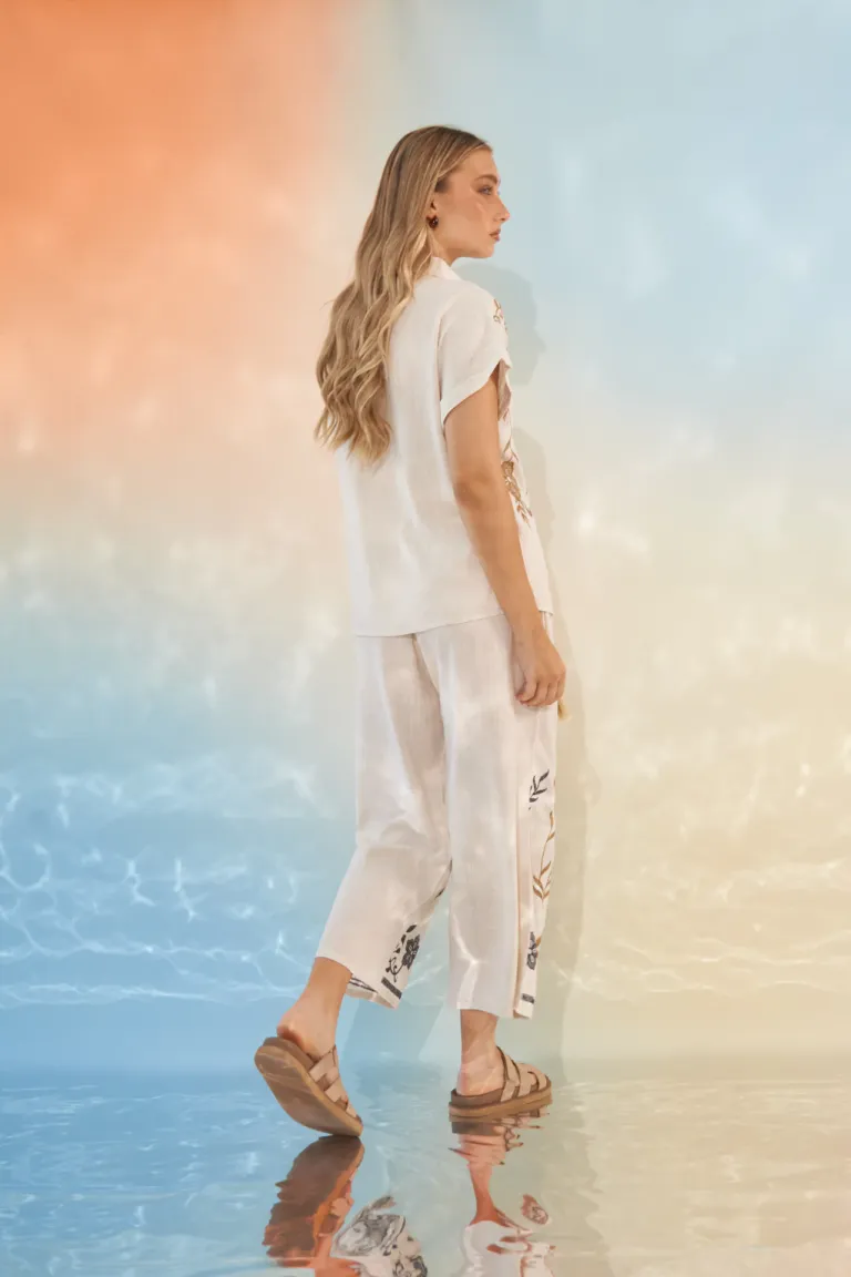 Pantalón estampado de corte relajado para mujer de Apricot en Pantalones para argentina