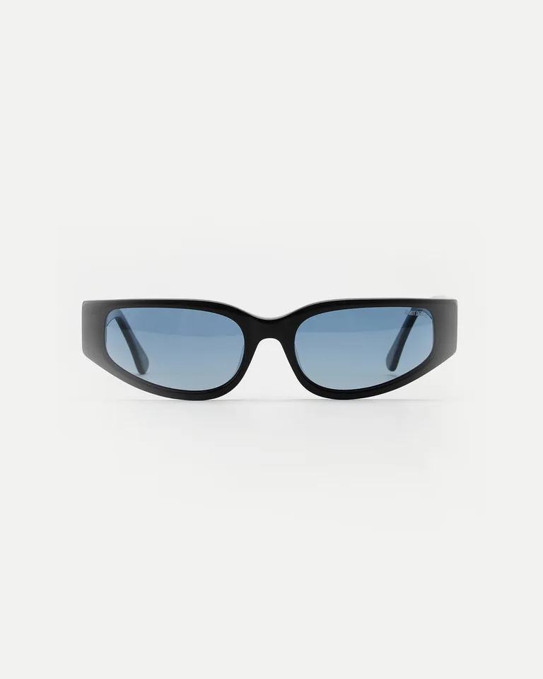 Gafas de acetato negro con lentes polarizadas y filtro UV 100% de Ay Not Dead en Anteojos para argentina