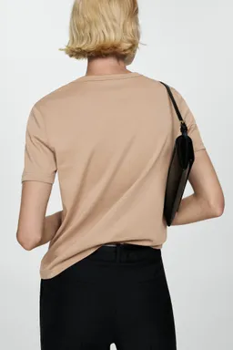 Remera algodón manga corta de Mango en Remeras para argentina