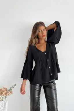 Blusa Fibrana Manga Campana de Benka en Blusas para argentina