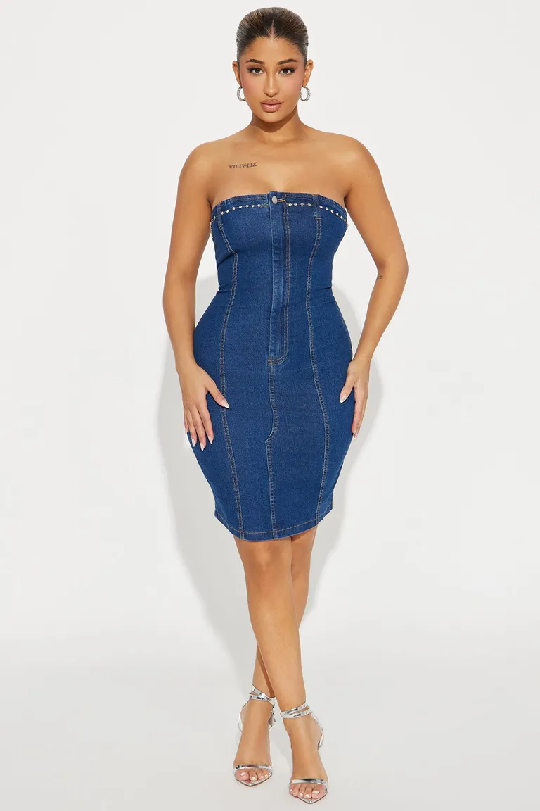 Mini vestido jean de Fashion Nova en Vestidos para argentina