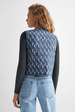 Chaleco estampado paisley de Mango Teen en Chalecos para argentina