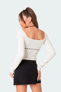 Natasha top tejido de Edikted en Tops para argentina