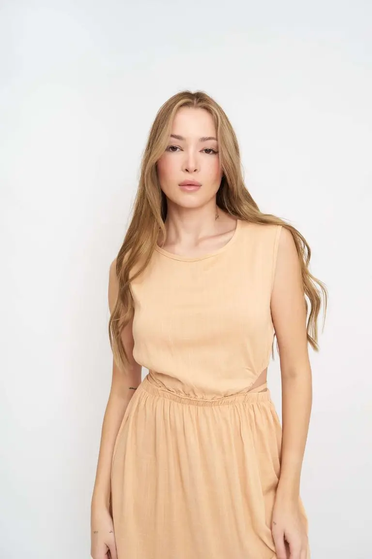 Vestido Largo Lino de Hesed en Vestidos para argentina