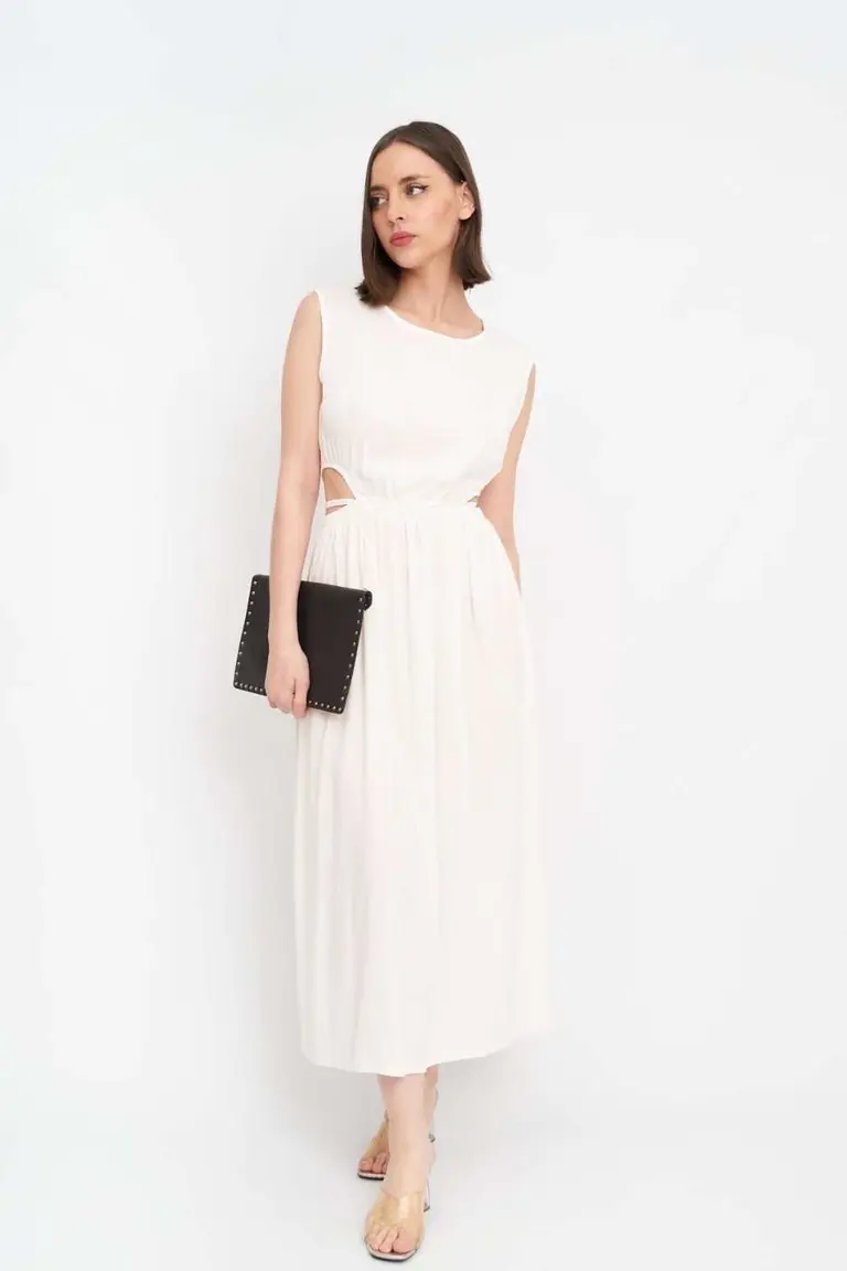 Vestido Largo Lino de Hesed en Vestidos para argentina