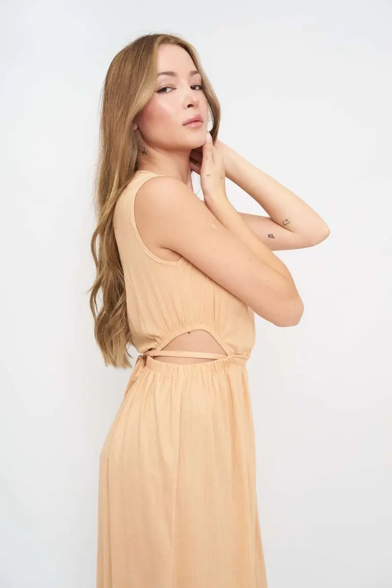 Vestido Largo Lino de Hesed en Vestidos para argentina