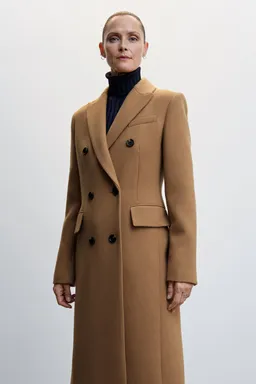 Abrigo lana entallado de Mango en Chaquetas para argentina