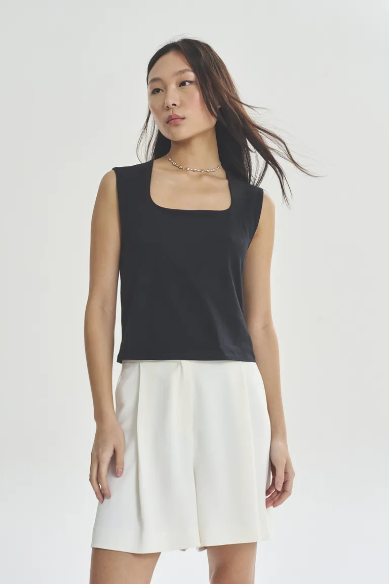 Elegante vestido blanco de corte por encima de la rodilla para mujer de Akiabara en Vestidos para argentina