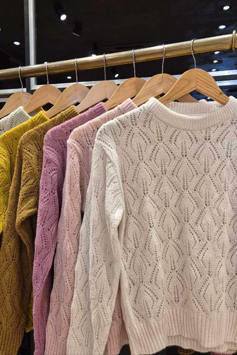 Sweater Tramado Hojas de Hesed en Buzos y Sweaters para argentina