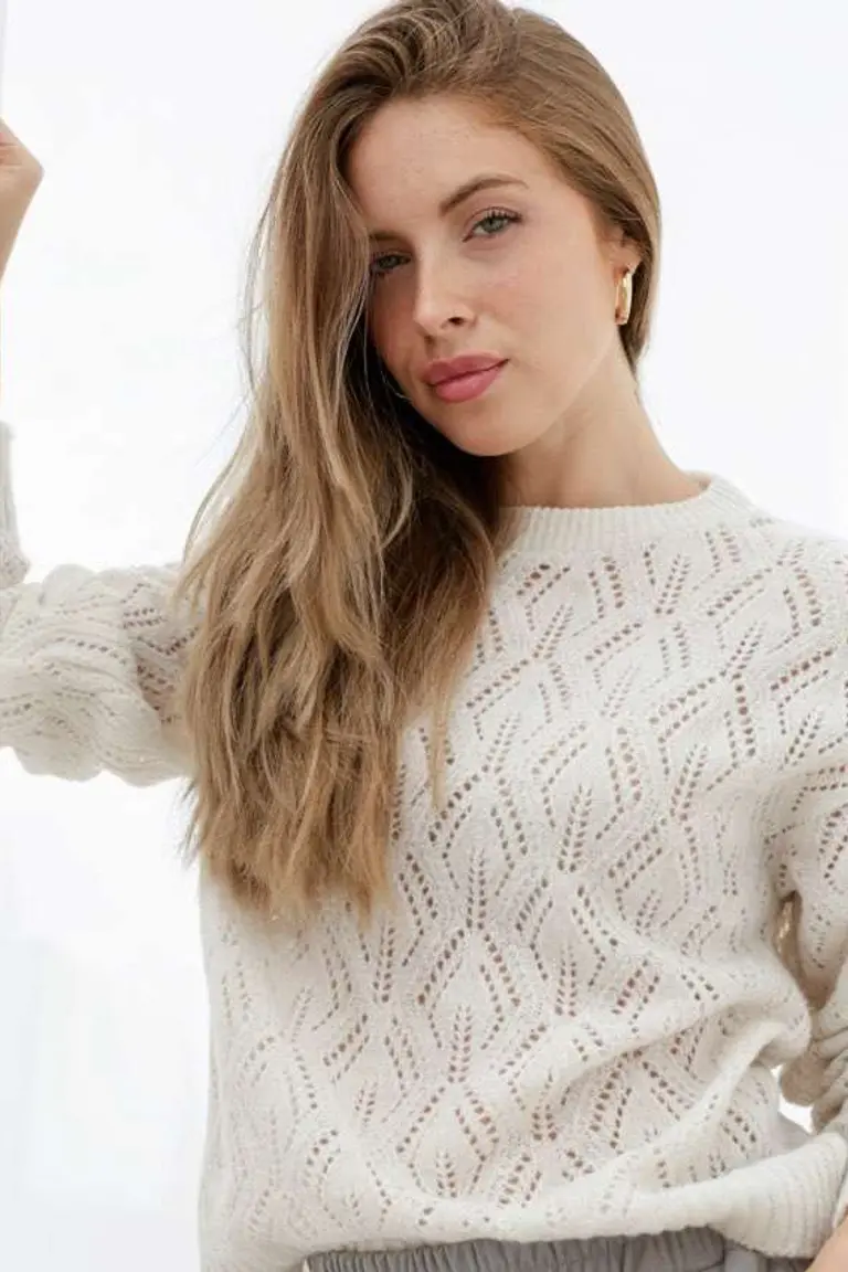 Sweater Tramado Hojas de Hesed en Buzos y Sweaters para argentina