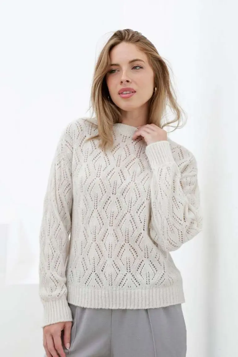 Sweater Tramado Hojas de Hesed en Buzos y Sweaters para argentina