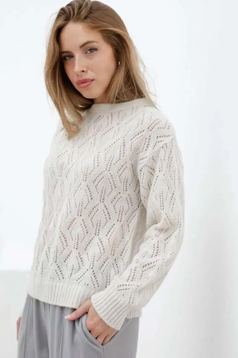 Sweater Tramado Hojas de Hesed en Buzos y Sweaters para argentina