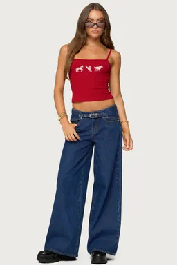Musculosa gráfica wild horses de Edikted en Tops para argentina