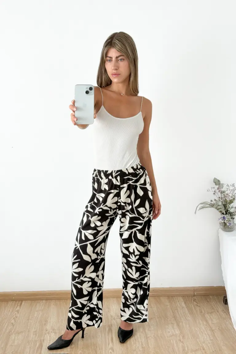 Pantalón Palazzo Estampado de Benka en Pantalones para argentina