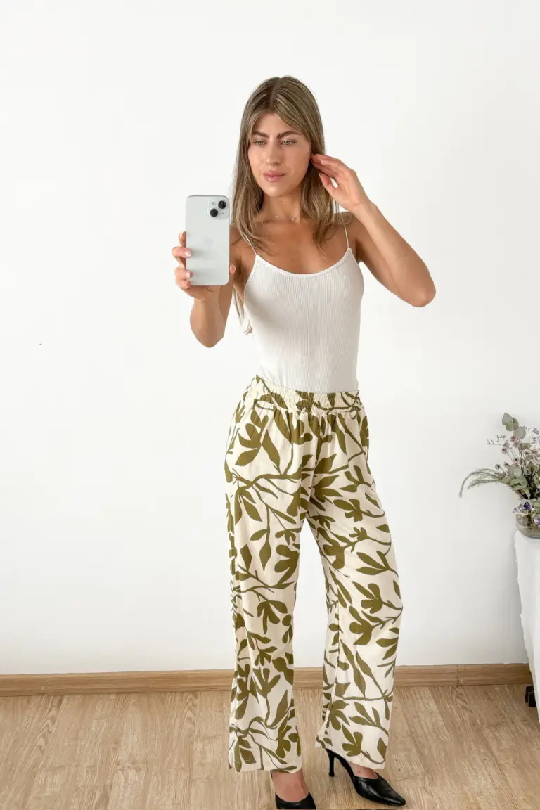 Pantalón Palazzo Estampado de Benka en Pantalones para argentina