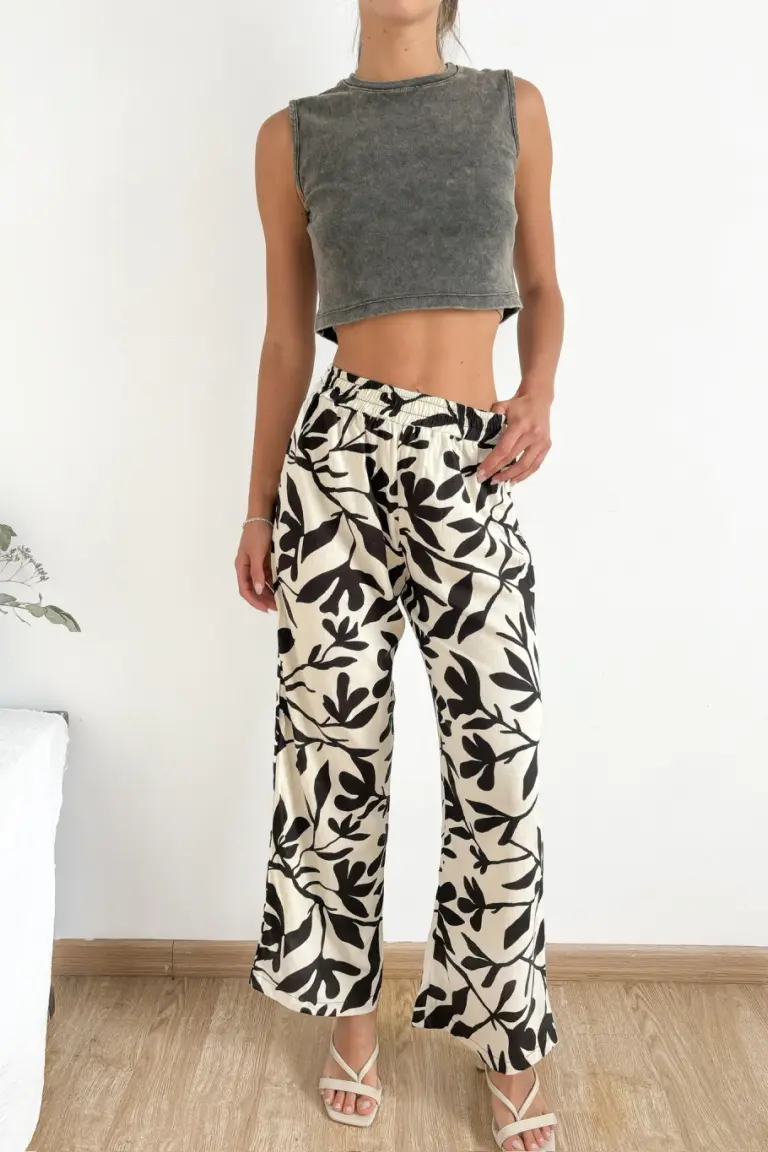 Pantalón Palazzo Estampado de Benka en Pantalones para argentina