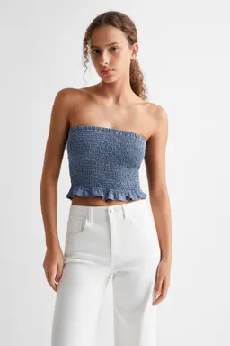 Top bandeau con ribete de Mango Teen en Tops para argentina