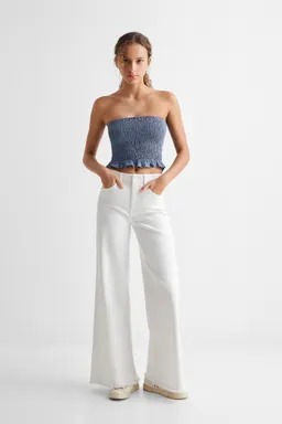 Top bandeau con ribete de Mango Teen en Tops para argentina
