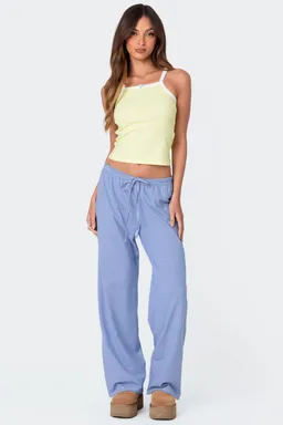 Musculosa ramira con contraste de Edikted en Tops para argentina