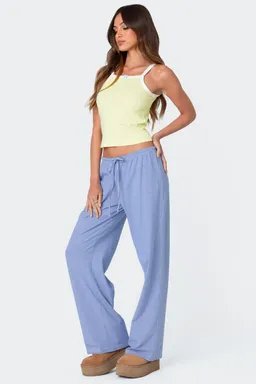 Musculosa ramira con contraste de Edikted en Tops para argentina