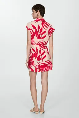 Vestido cruzado estampado de Mango en Vestidos para argentina