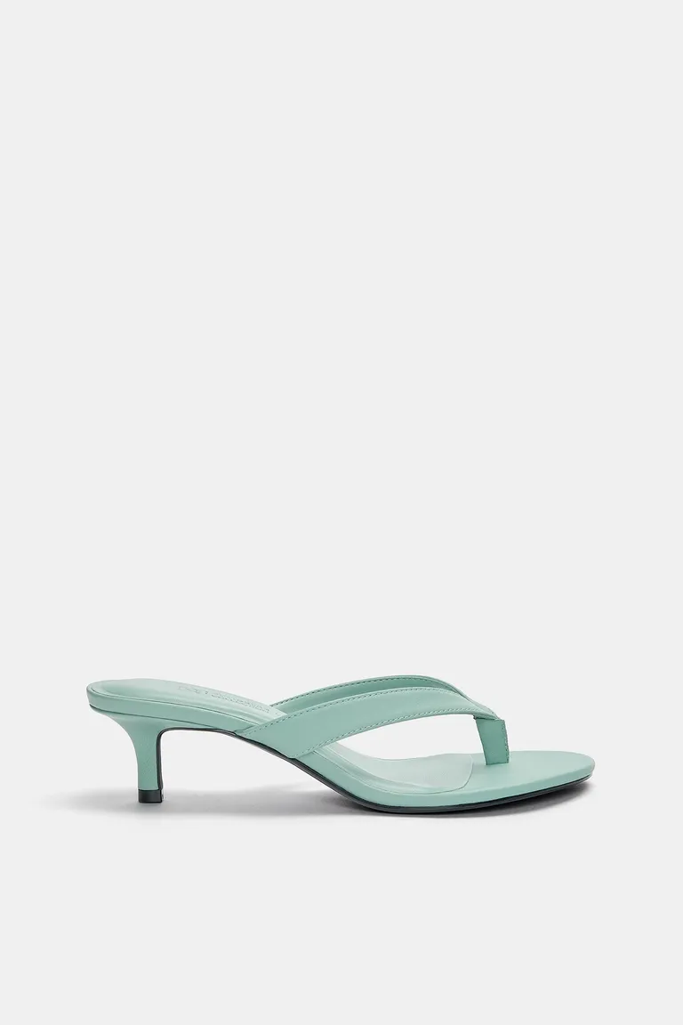 Sandalias tacón tiras de Pull&Bear en Sandalias para argentina