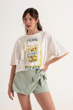 Remera more olives please de Gloria Y Paz en Remeras para argentina