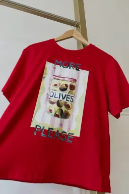 Remera more olives please de Gloria Y Paz en Remeras para argentina