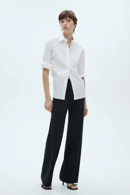 Pantalón wideleg punto fino de Mango en Pantalones para argentina