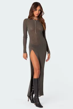 Maxivestido glitter de Edikted en Vestidos para argentina
