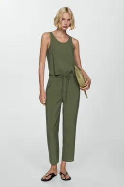Pantalón recto modal de Mango en Pantalones para argentina