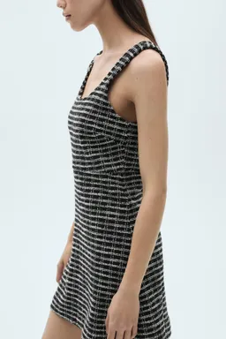 Vestido cuadros tweed de Mango en Vestidos para argentina