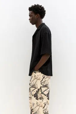 Camisa manga corta texturada de Pull&Bear en Camisas para argentina
