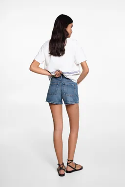 Shorts jean rectos de Mango Teen en Shorts para argentina