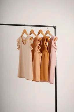 Musculosa con volados de Yasana en Tops para argentina