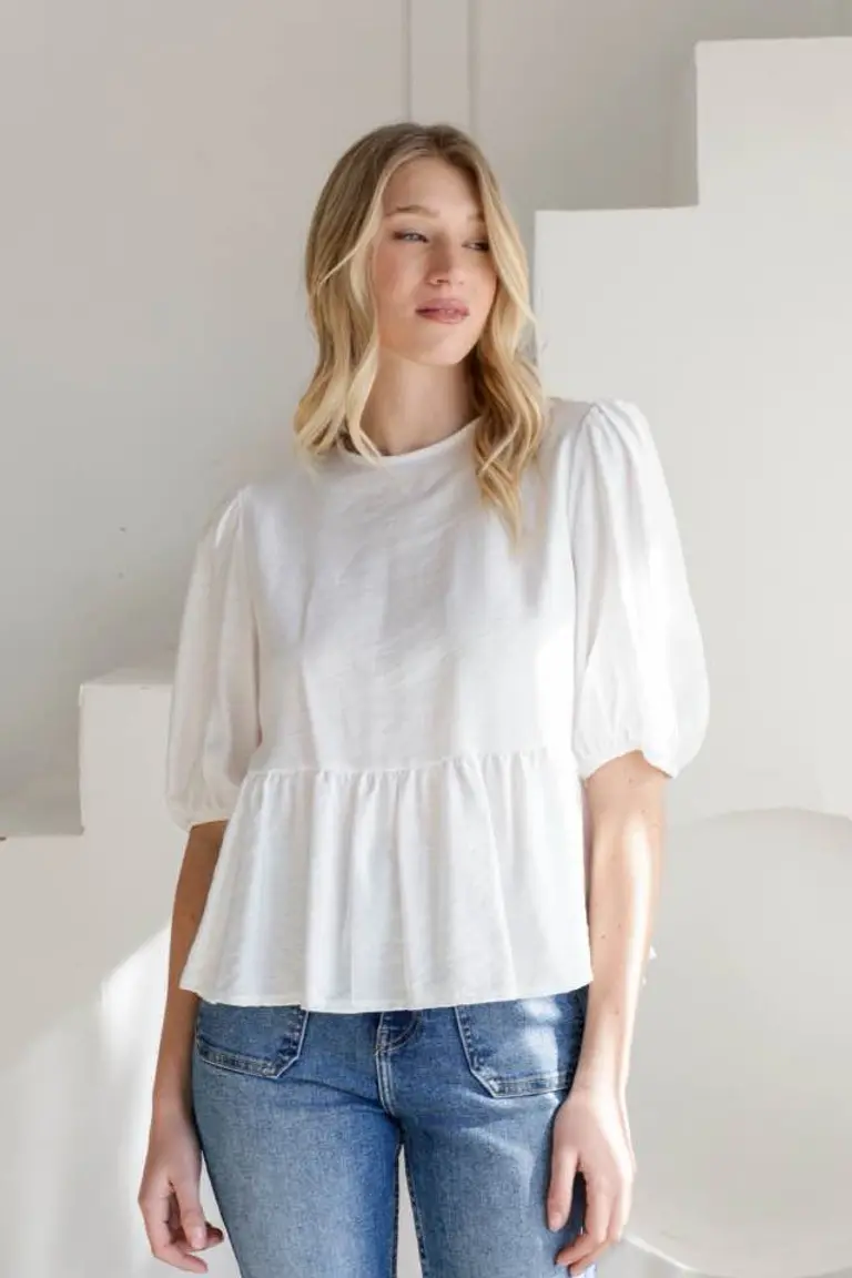 Blusa Elegante Anudada de Hesed en Blusas para argentina