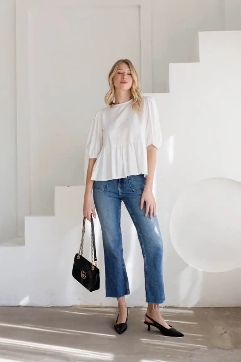 Blusa Elegante Anudada de Hesed en Blusas para argentina