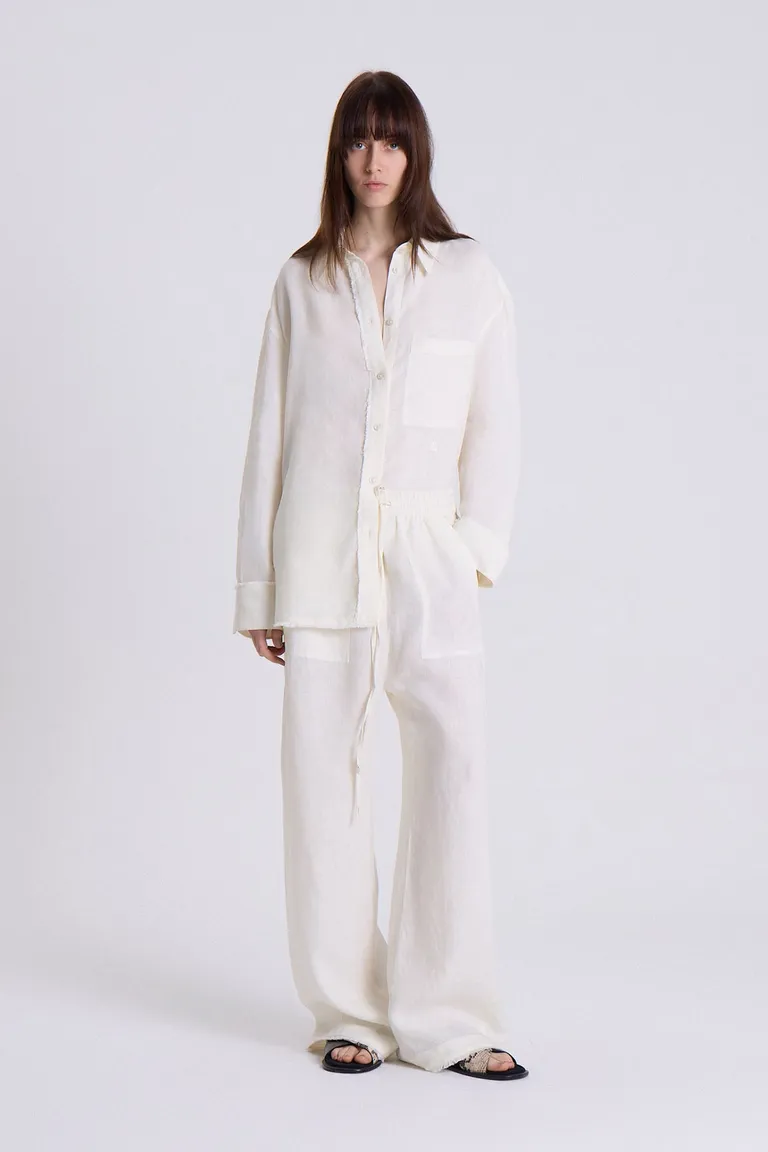 Pantalón oversize con cintura elástica y diseño holgado para mujer de Maria Cher en Pantalones para argentina