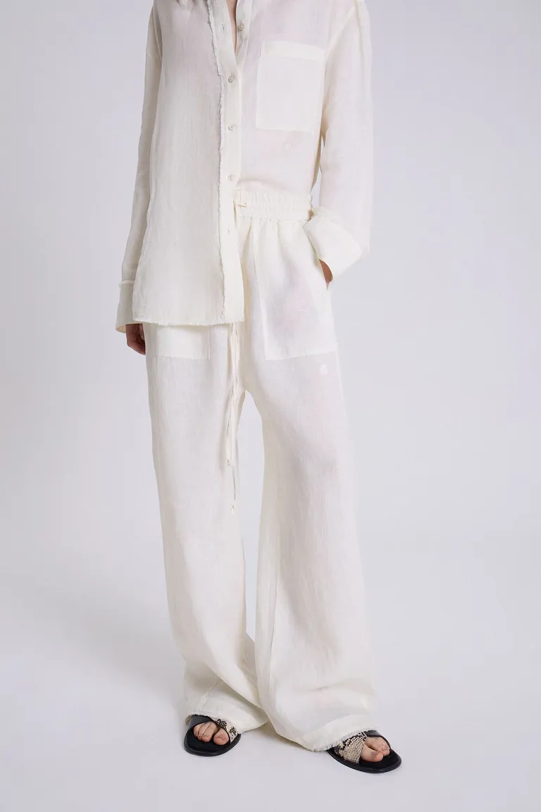 Pantalón oversize con cintura elástica y diseño holgado para mujer de Maria Cher en Pantalones para argentina