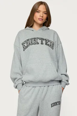 Buzo oversize estampado camuflado de Edikted en Buzos y Sweaters para argentina
