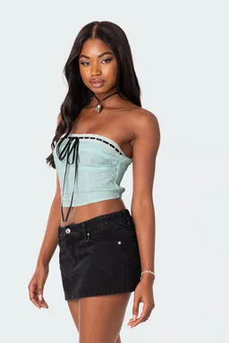Top corset poplin de Edikted en Tops para argentina