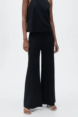 Pantalón palazzo crop de Mango en Pantalones para argentina
